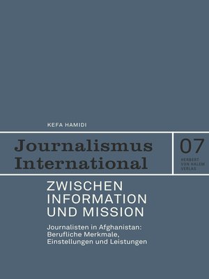 cover image of Zwischen Information und Mission